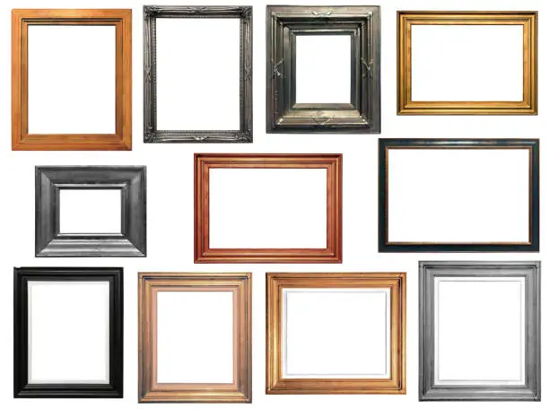 Photo of Collection of isolated frames