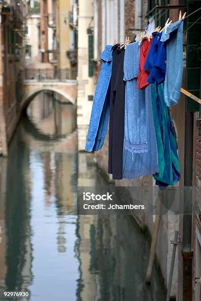Lavare Ritratto Di Venezia - Fotografie stock e altre immagini di Abbigliamento - Abbigliamento, Ambientazione esterna, Asciugare