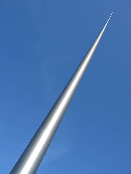 Metal Pole stock photo