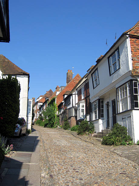 Traditional Buildings in Rye stock photo