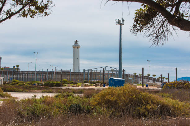 Border wall along the Mexico and USA side, from Mexico