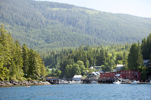 istock Telegraph Cove in Vancouver Island 92980426
