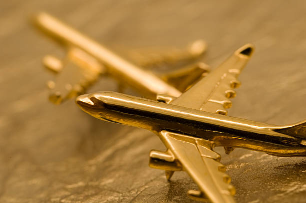 istock Close up of Gold Plane 92980568