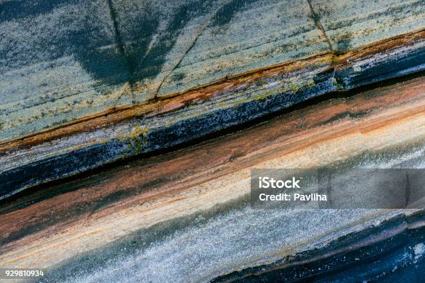 Sedimentschichten Im El Teide Nationalpark Teneriffa Spanien Stockfoto und mehr Bilder von Geschichtet