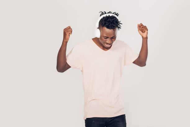 istock African-American man in headphones 929811780