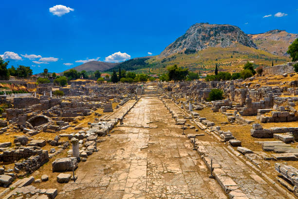 istock Archaeological Site of Ancient Corinth 929814886