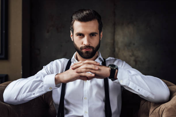 istock portrait of handsome confident man looking at camera 929815406