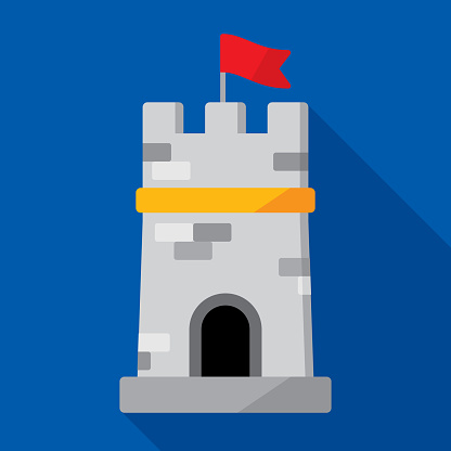 Tower Icon Flat