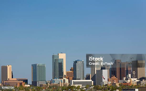 Estação Do Centro Da Cidade De Phoenix Arizona - Fotografias de stock e mais imagens de Ao Ar Livre - Ao Ar Livre, Arizona, Arranha-céu