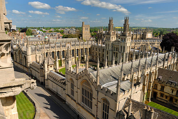 istock View from Saint Mary church tower, England 92984268