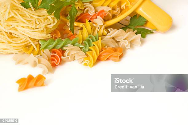 Colorfil Pasta Detail Stock Photo - Download Image Now - Close-up, Color Image, Colors