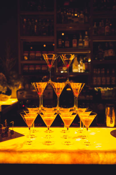 istock Cocktail glass with drink 929877062