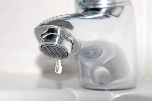 istock Closeup Image faucet  . water saving concept 929878400