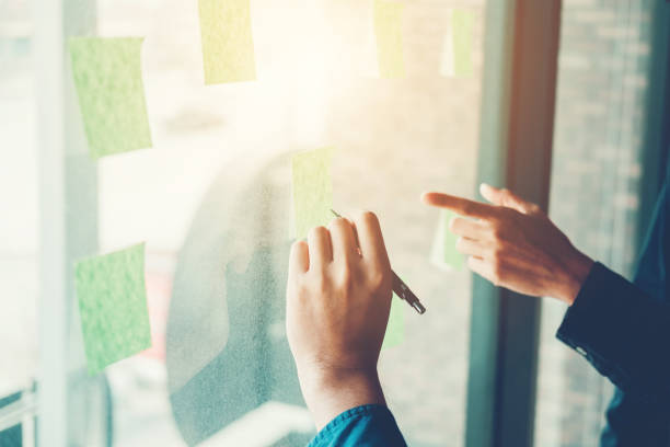 istock Team creative business planning and thinking of ideas for success work project 929878800