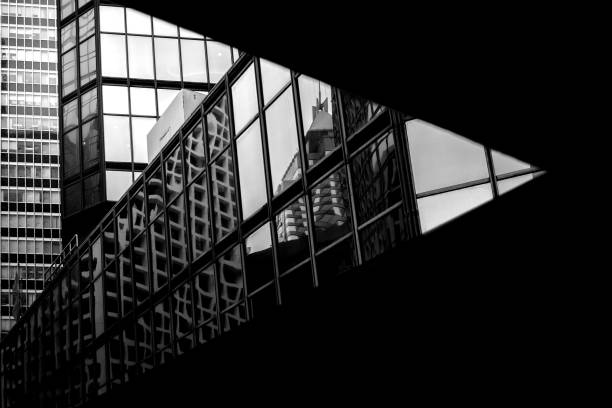 istock Modern office building detail, glass surface 929878916