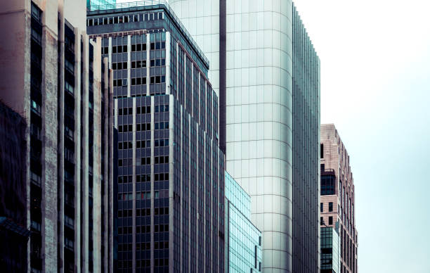 istock Modern office building detail, glass surface 929878924
