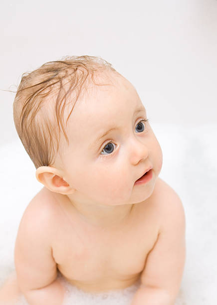 Cтоковое фото Ребенок в ванной