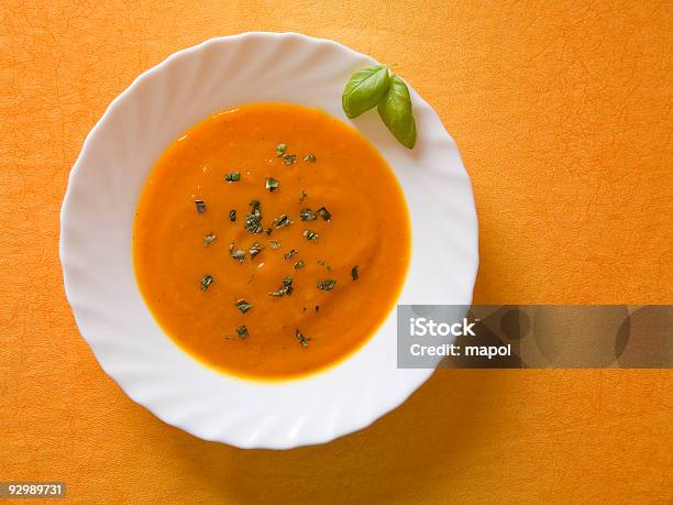 Foto de Sopa De Abóbora e mais fotos de stock de Alimentação Saudável - Alimentação Saudável, Almoço, Basílica do Sagrado Coração - Bruxelas