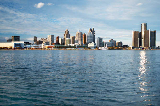 istock Detroit Skyline and Panoramic View, November, 2017 929900766