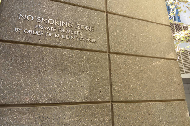 istock No Smoking Zone Outside of a building 929911768