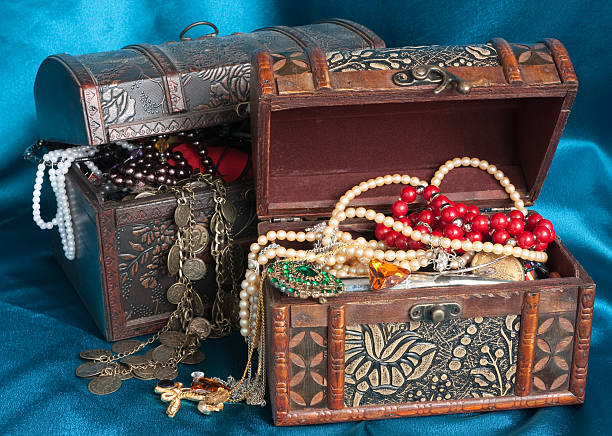 istock Two treasure chests 92991691