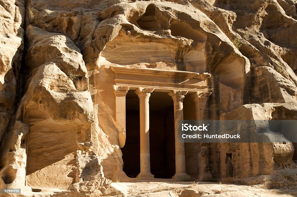 Cidade antiga de Little Petra, Jordânia - Royalty-free Ao Ar Livre Foto de stock