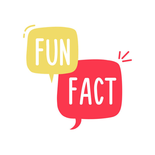 stockillustraties, clipart, cartoons en iconen met vector leuke en vrolijke doodle toespraak bubble met de woorden van fun feit. vectorillustratie concept - citaat tekst