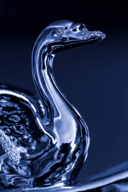 istock Silver statuette of swan 929926244