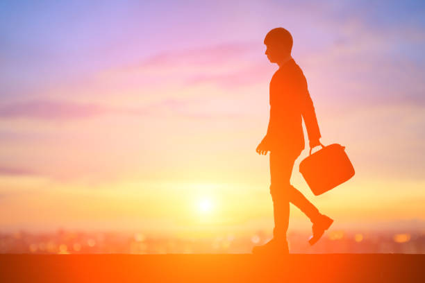 istock silhouette of business man 929936656