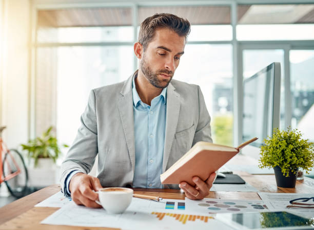 istock He enjoys his breaks with a book on the side 929937546