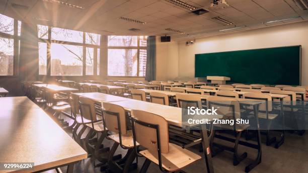 Classroom Stock Photo - Download Image Now - Education, School Building, Classroom