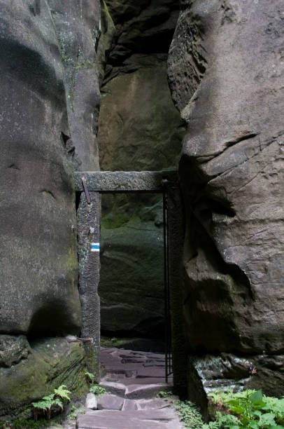 istock Stone gate in the  Adrspach-Teplice 929949822