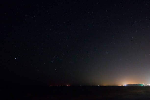 istock Orion in Starry Sky over Rampion Offshore Wind Farm 929952578