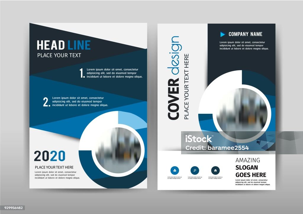 cover design Business brochure template design.Cover layout for annual report ,presentation,leaflet and Abstract banner for advertising. A4 size vector illustration. Brochure stock vector