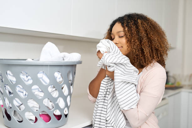 istock Who doesn't love the smell of freshly washed clothes 929976900