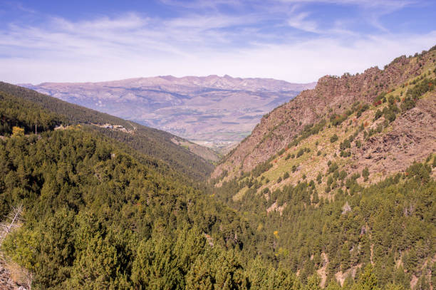istock Overview of the Pyrenees Orientales mountain range 929987140