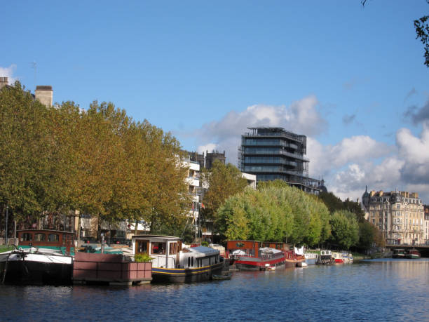 istock Barge on the Vilaine 929990382