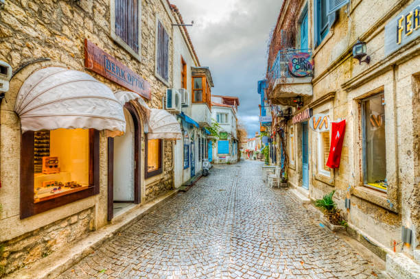 istock Alacati Town in Turkey 929994788