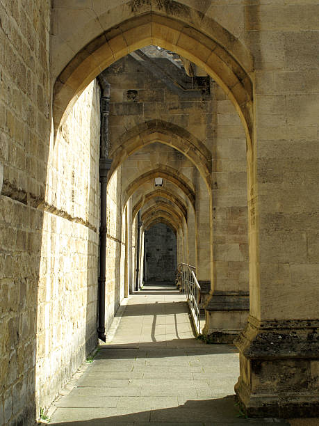 istock Buttress Arches Of Winchester Cathedral 93000131