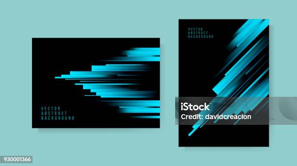 Set Of Abstract Background Template For Your Design Isolated Vector Elements Stock Illustration - Download Image Now