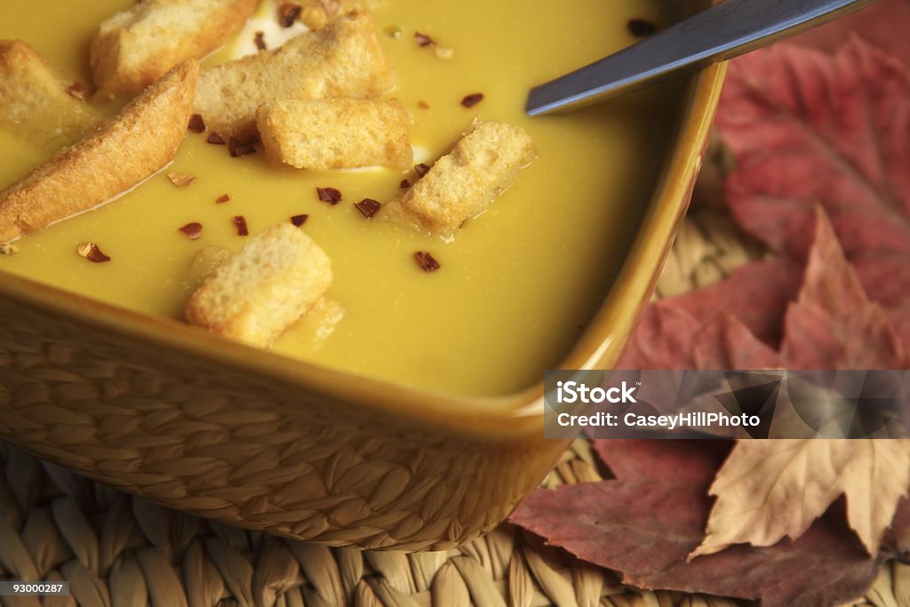 Sopa de calabaza vinatera - Foto de stock de Alimento libre de derechos