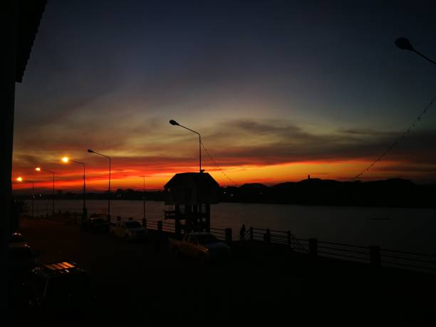 istock Sunset in the city for relax time 930007062