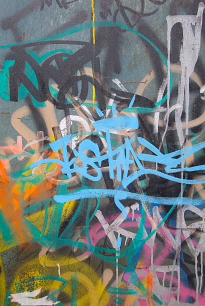 istock Graffiti on a wall, Taksim, Istanbul, Turkey 93000846