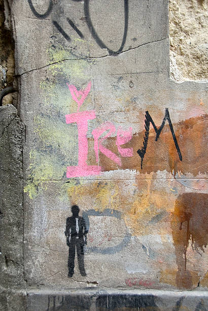 istock Graffiti on a wall, Turkey, Istanbul, Taksim 93000848