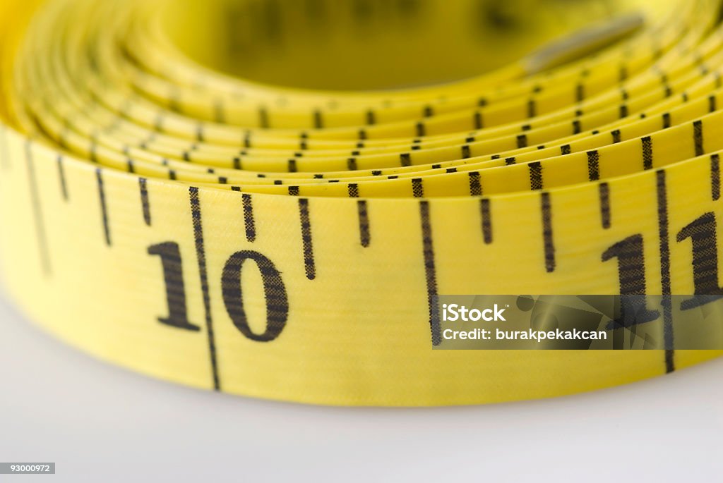 Measuring tape, close-up  Long Stock Photo