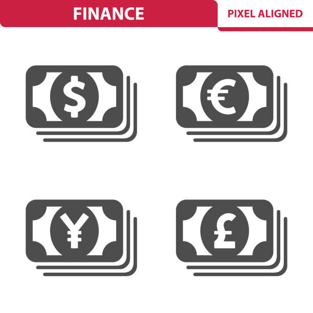 재무 & 돈을 아이콘 - investment rmb savings china stock illustrations