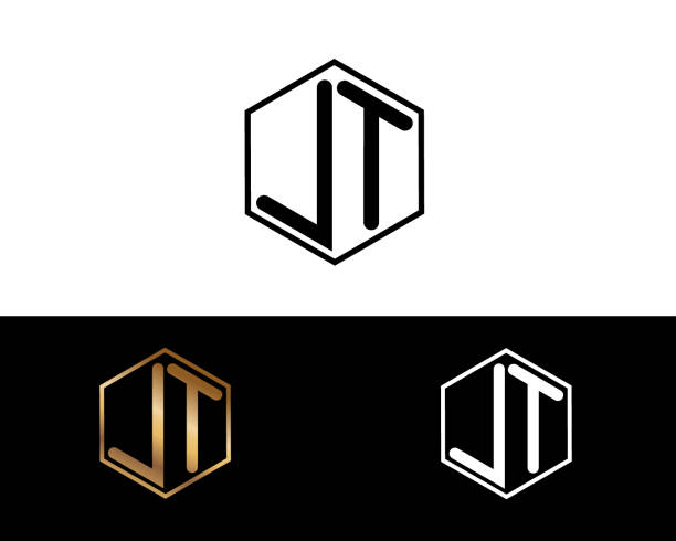 jt 図形文字デザイン - connect点のイラスト素材／クリップアート素材／マンガ素材／アイコン素材