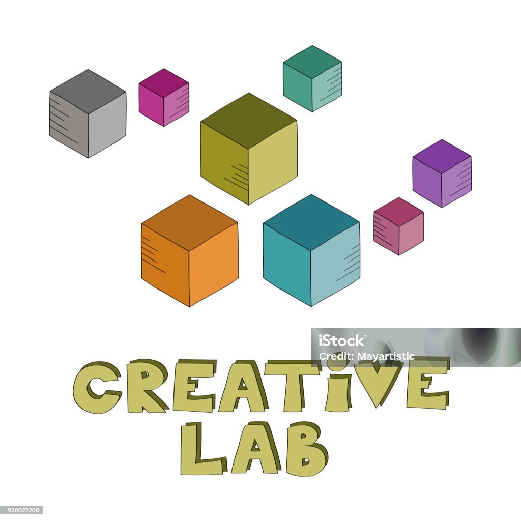 Creative Lab Signs Creative Lab Vector Illustration Stock Illustration - Download Image ...