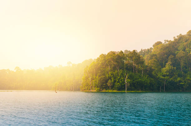 istock Blue lake in Chiewlarn Surat Thani Thailand 930034940
