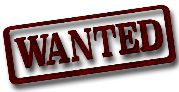 istock Old Rusty Text: WANTED, 3D Illustration, Isolated Against the White Background. 930038076